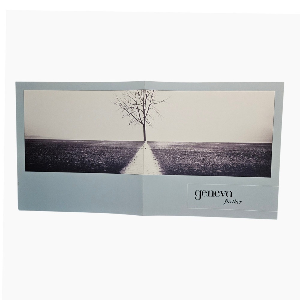 Geneva Further 24x12 Double Sided Promo Flat Album Poster Vintage 1997 Rock